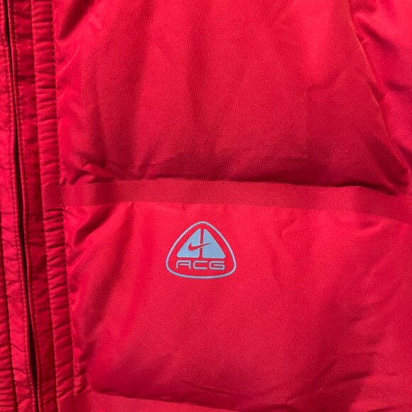 Vintage Red Nike ACG Puffer- Size S - Picture 2 of 6